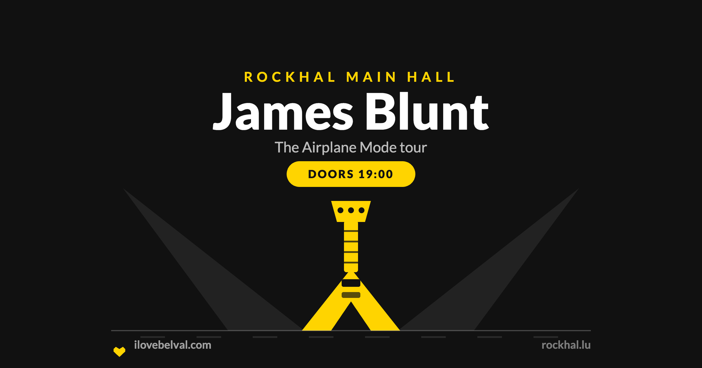 James Blunt at Rockhal, Belval