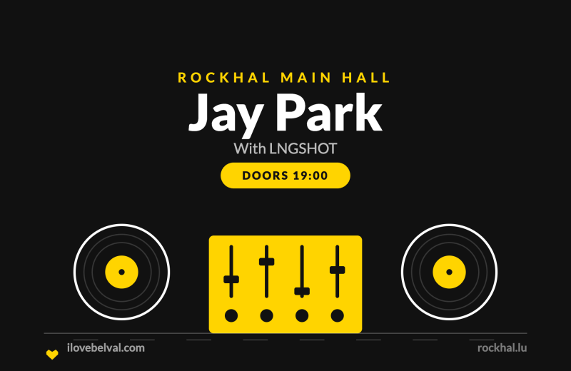 Jay Park at Rockhal, Belval