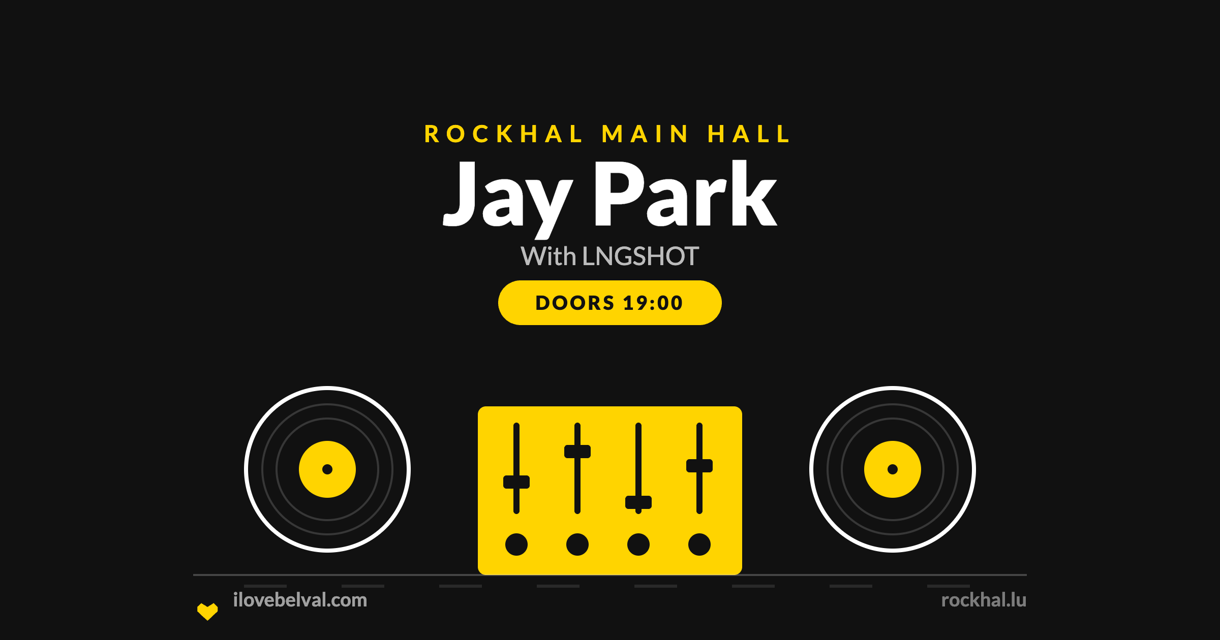 Jay Park at Rockhal, Belval