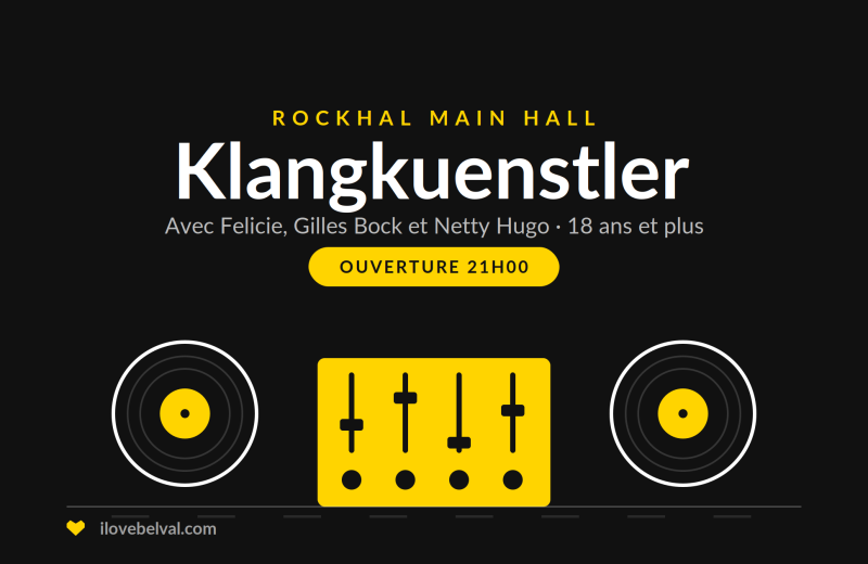 Klangkuenstler à la Rockhal, Belval