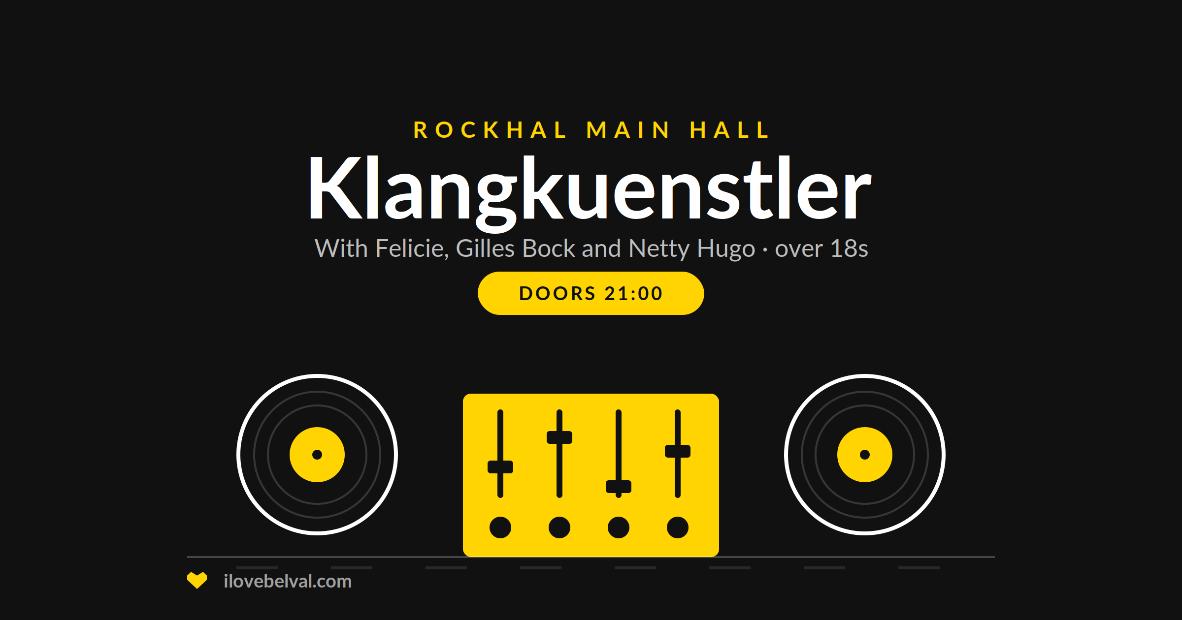Klangkuenstler at Rockhal, Belval