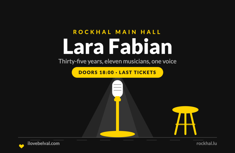 Lara Fabian at Rockhal, Belval