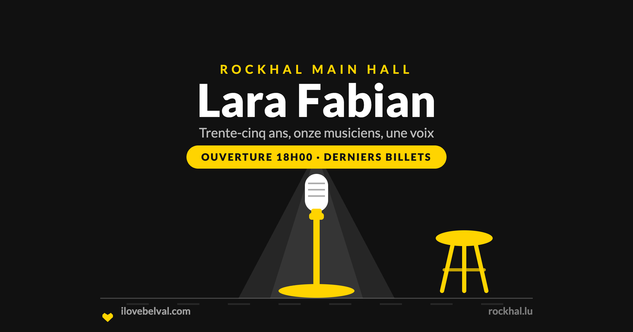 Lara Fabian à la Rockhal, Belval
