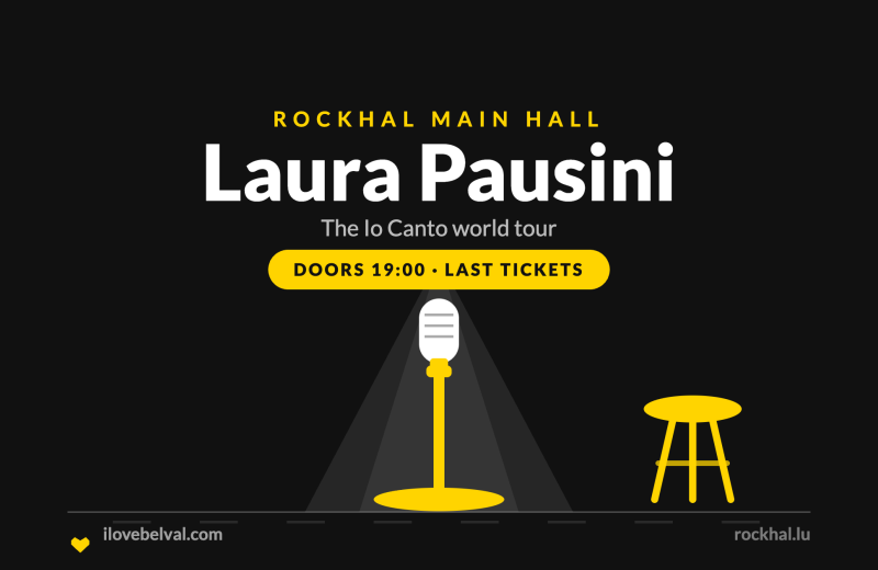 Laura Pausini at Rockhal, Belval