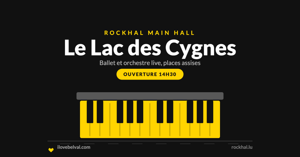 Le Lac des Cygnes à la Rockhal, Belval
