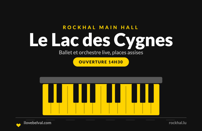 Le Lac des Cygnes à la Rockhal, Belval