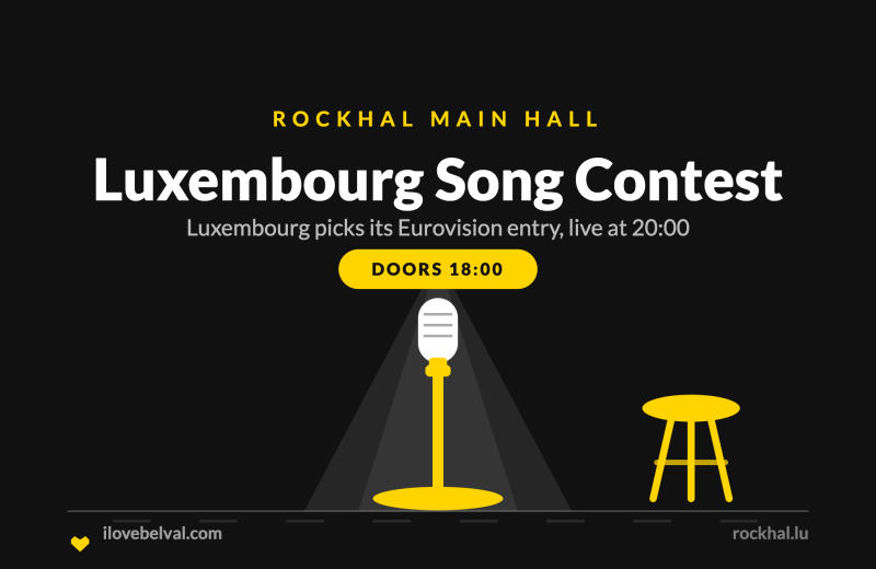 Luxembourg Song Contest at Rockhal, Belval