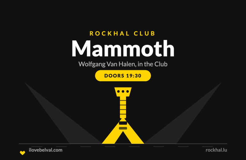 Mammoth at Rockhal, Belval