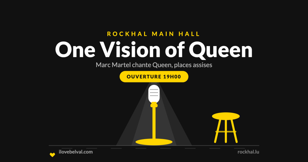 One Vision of Queen à la Rockhal, Belval