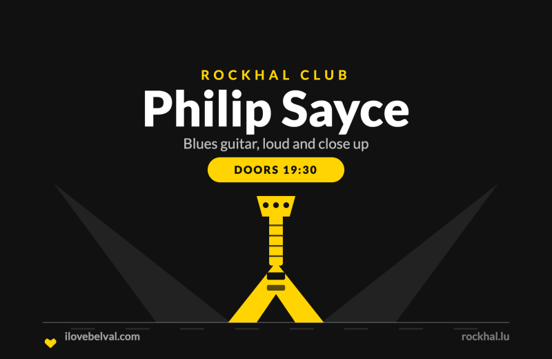 Philip Sayce at Rockhal Belval