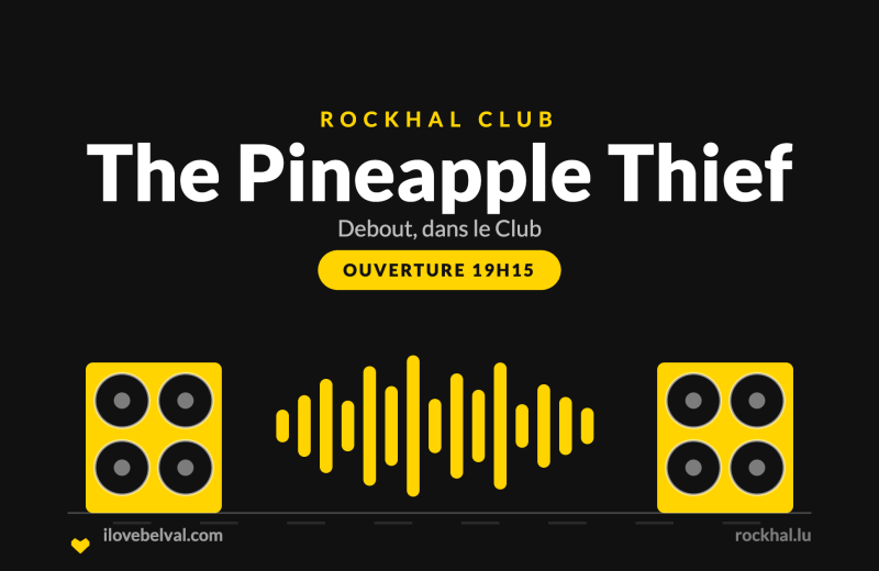 The Pineapple Thief à la Rockhal, Belval