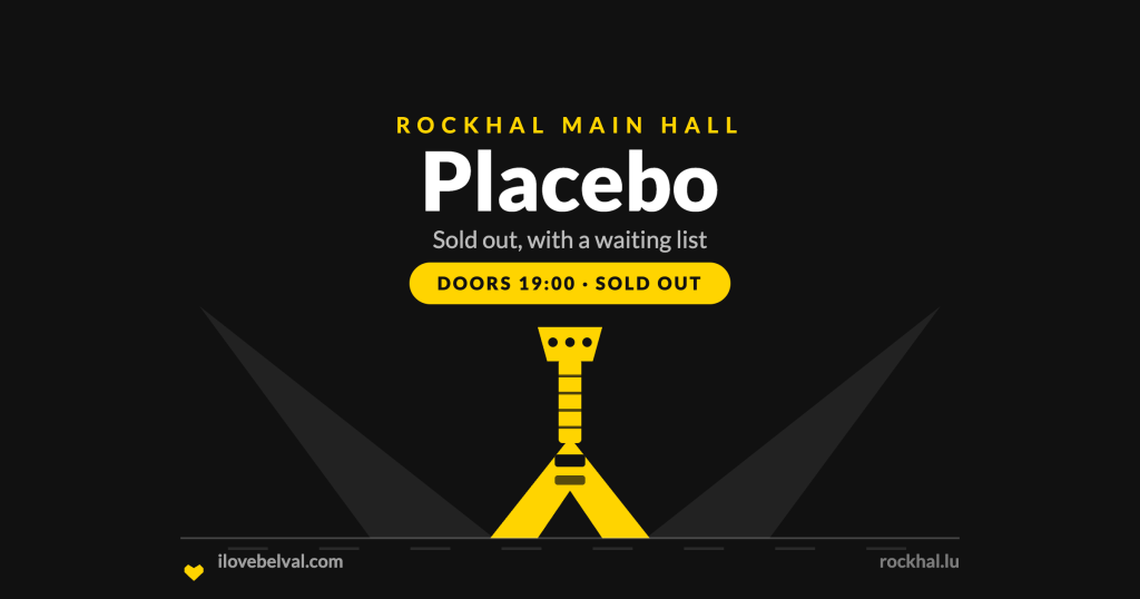 Placebo at Rockhal Belval