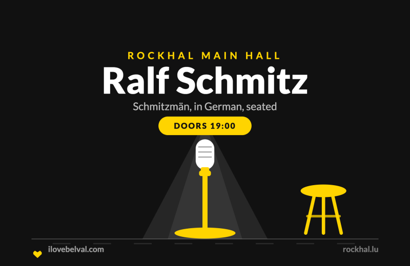 Ralf Schmitz at Rockhal, Belval