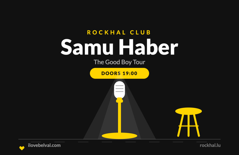 Samu Haber at Rockhal Belval