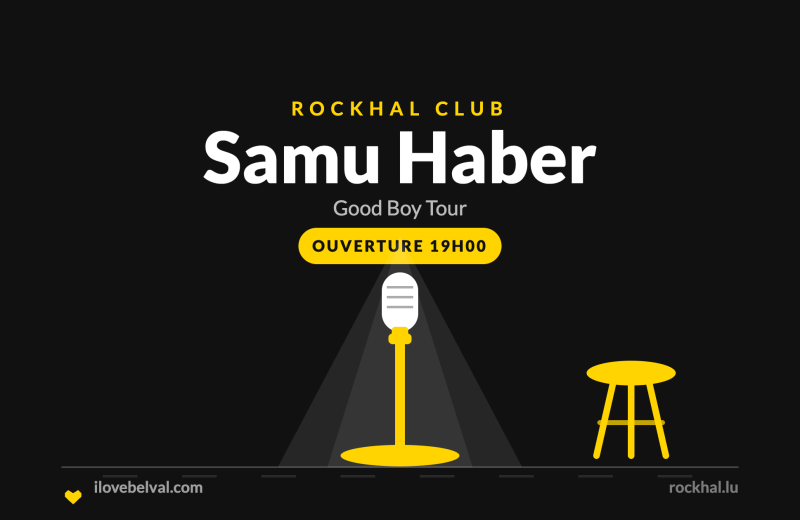 Samu Haber à la Rockhal, Belval