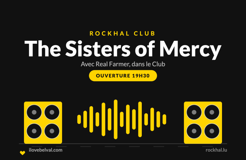 The Sisters of Mercy à la Rockhal, Belval