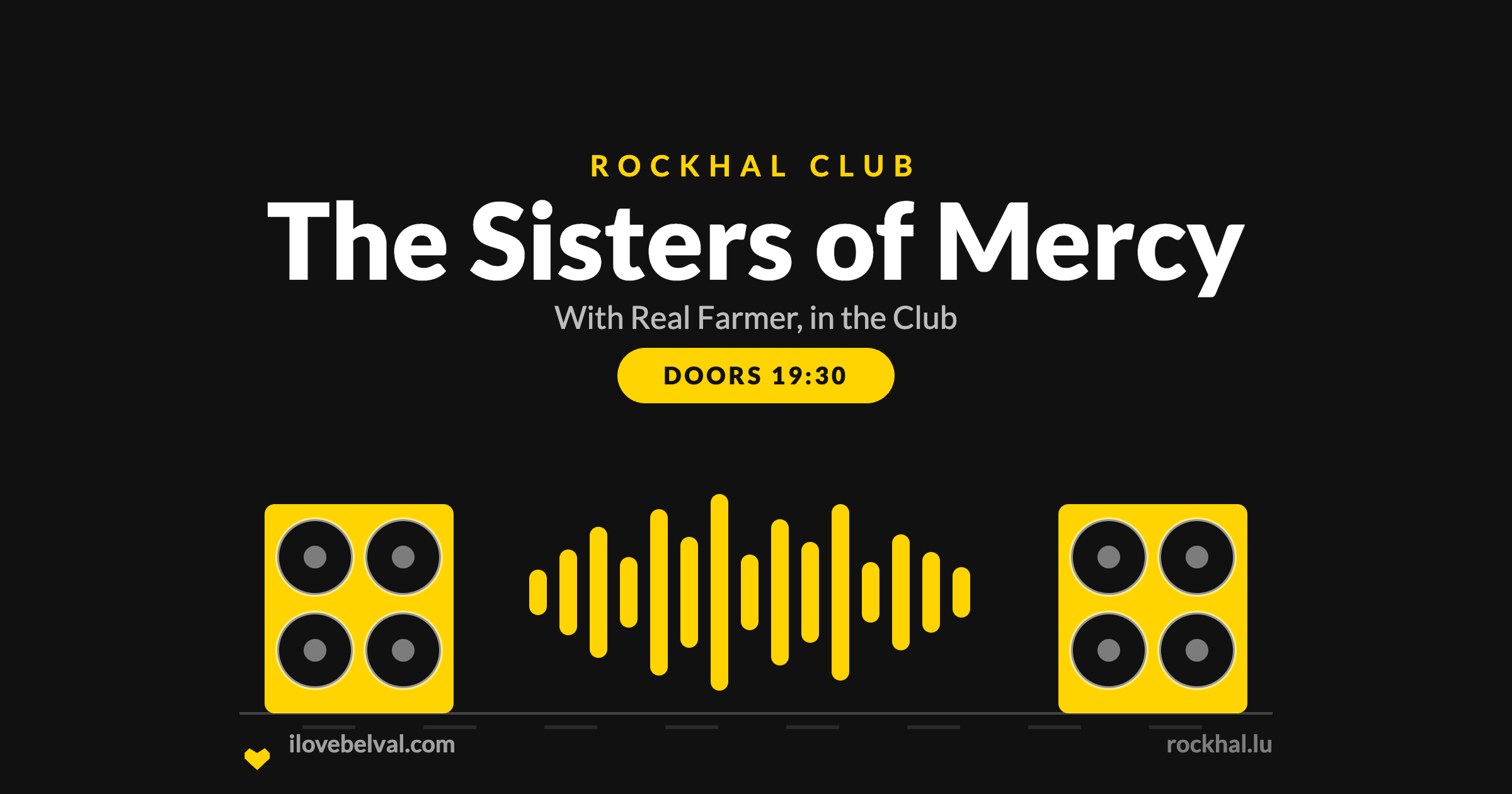 The Sisters of Mercy at Rockhal, Belval