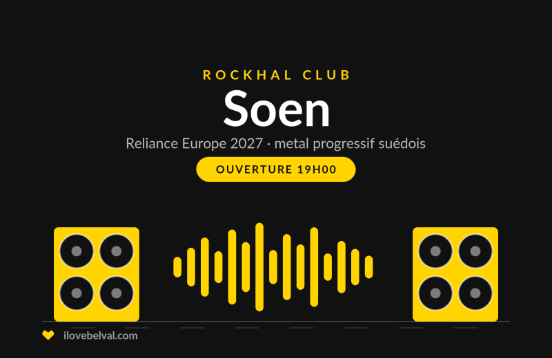 Soen à la Rockhal, Belval