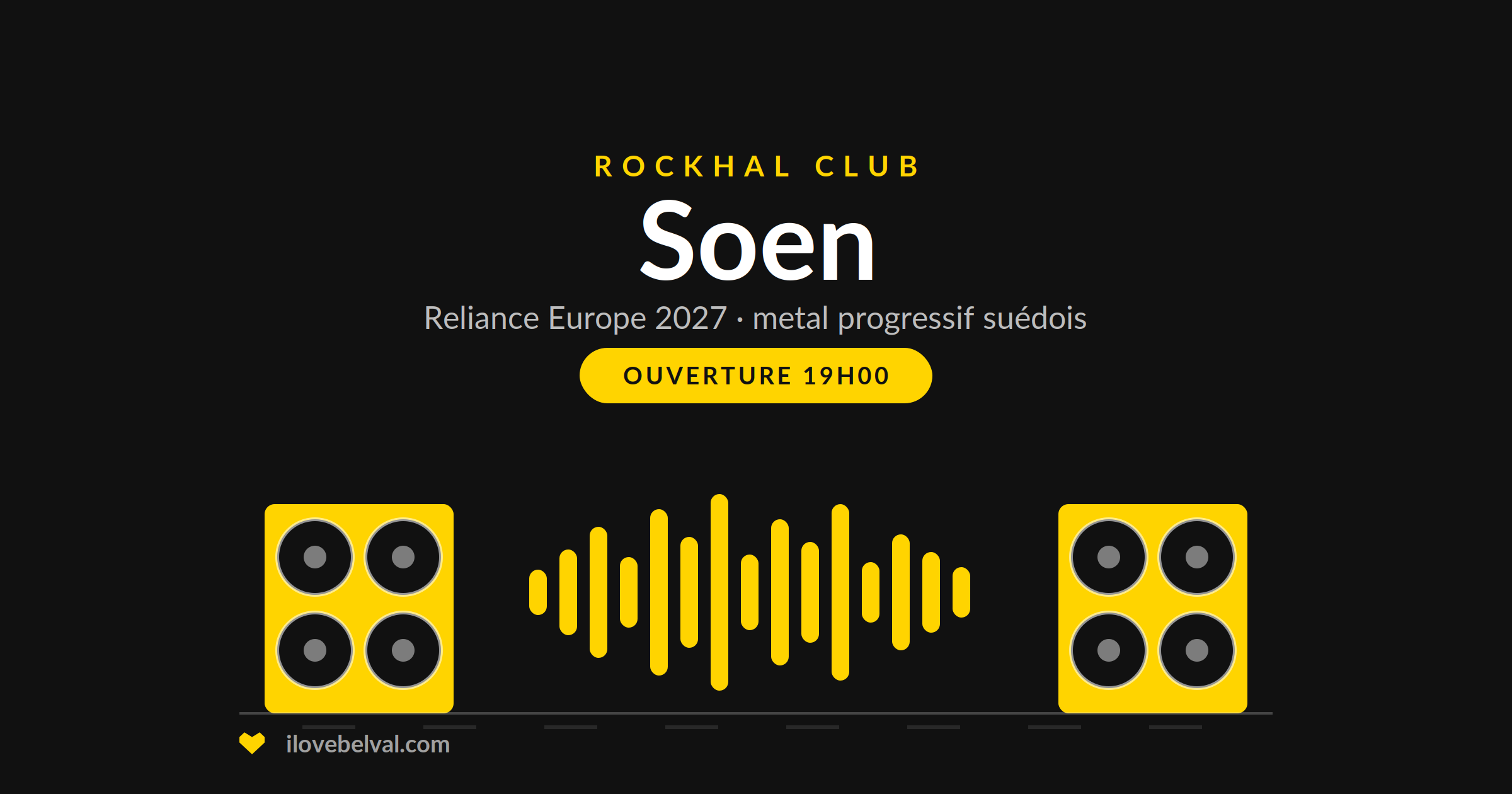 Soen à la Rockhal, Belval