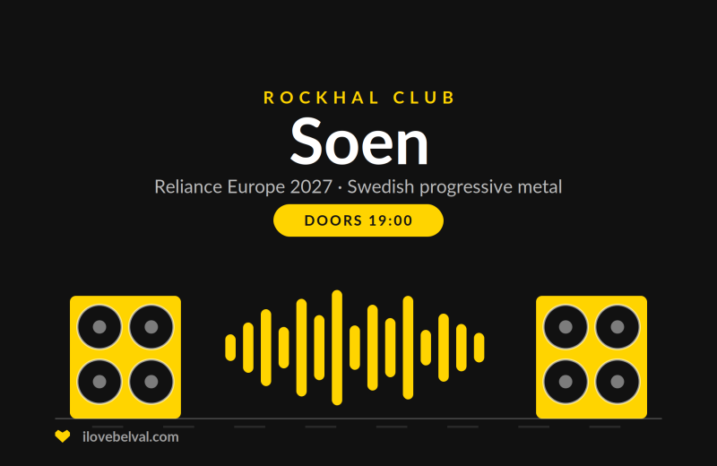 Soen at Rockhal, Belval