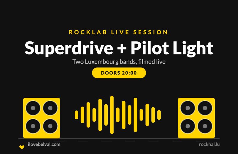 Superdrive + Pilot Light at Rockhal, Belval
