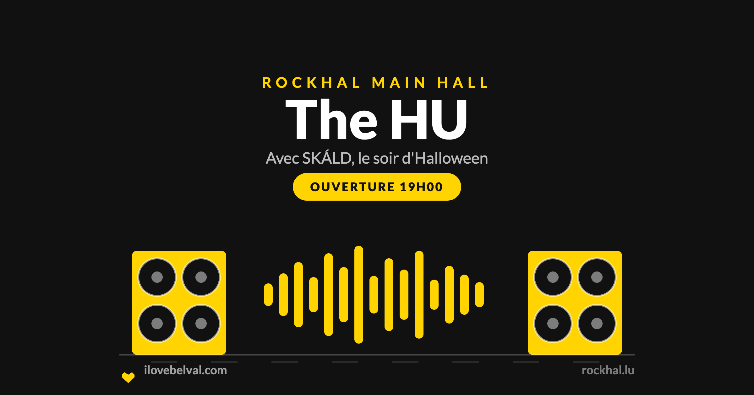 The HU à la Rockhal, Belval