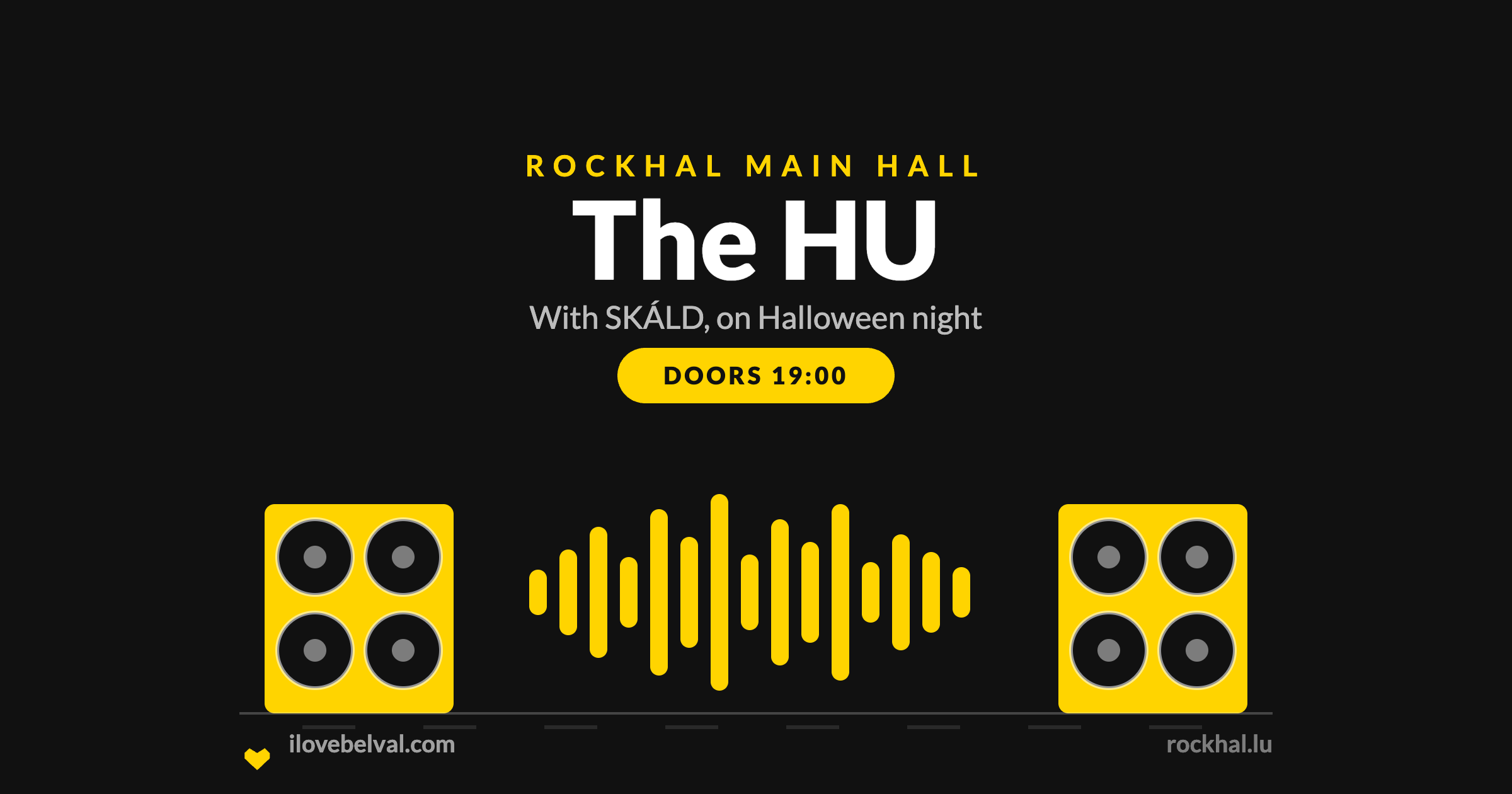 The HU at Rockhal, Belval