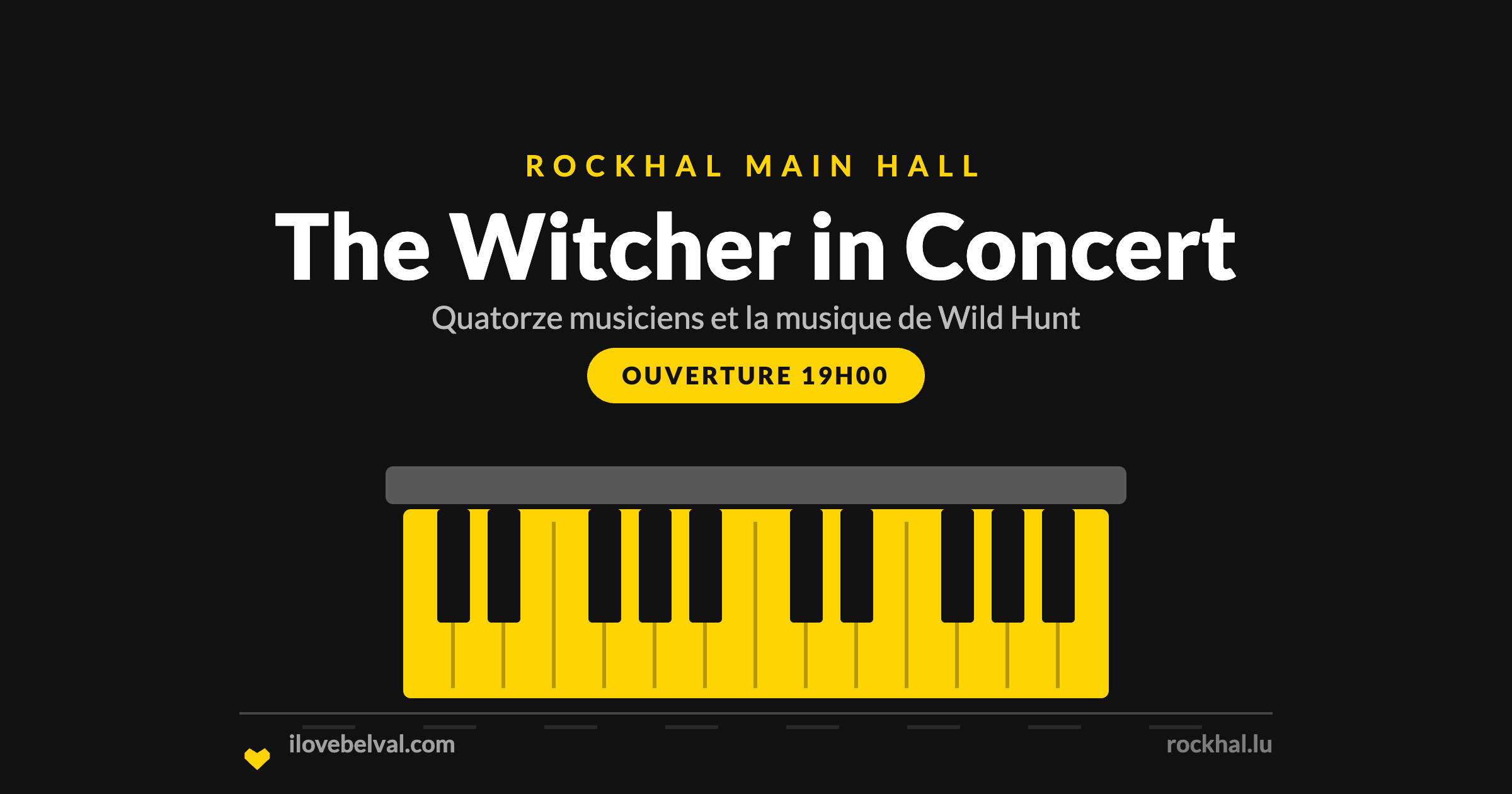 The Witcher in Concert à la Rockhal, Belval