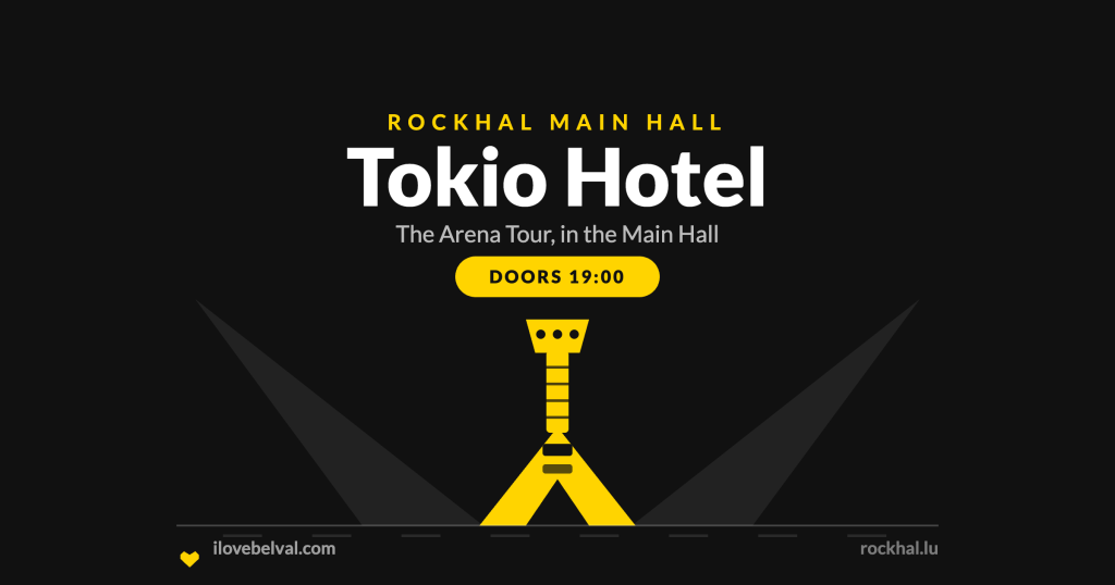 Tokio Hotel at Rockhal, Belval