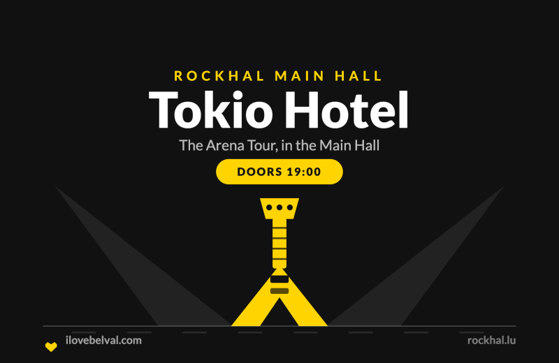 Tokio Hotel at Rockhal, Belval