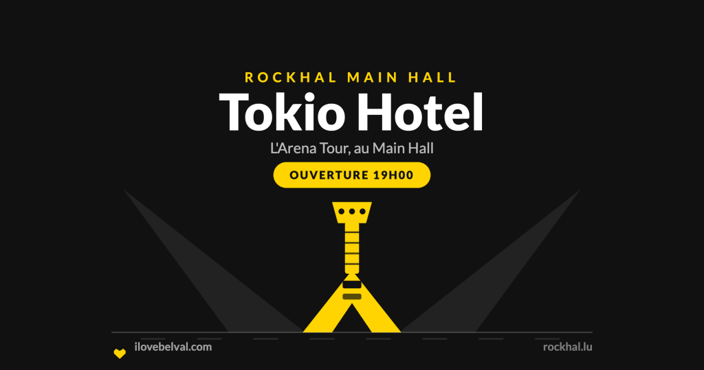 Tokio Hotel à la Rockhal, Belval