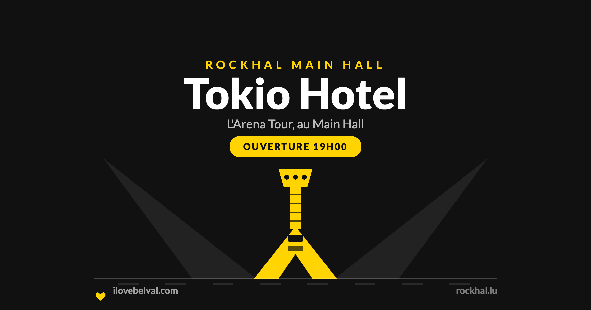 Tokio Hotel à la Rockhal, Belval
