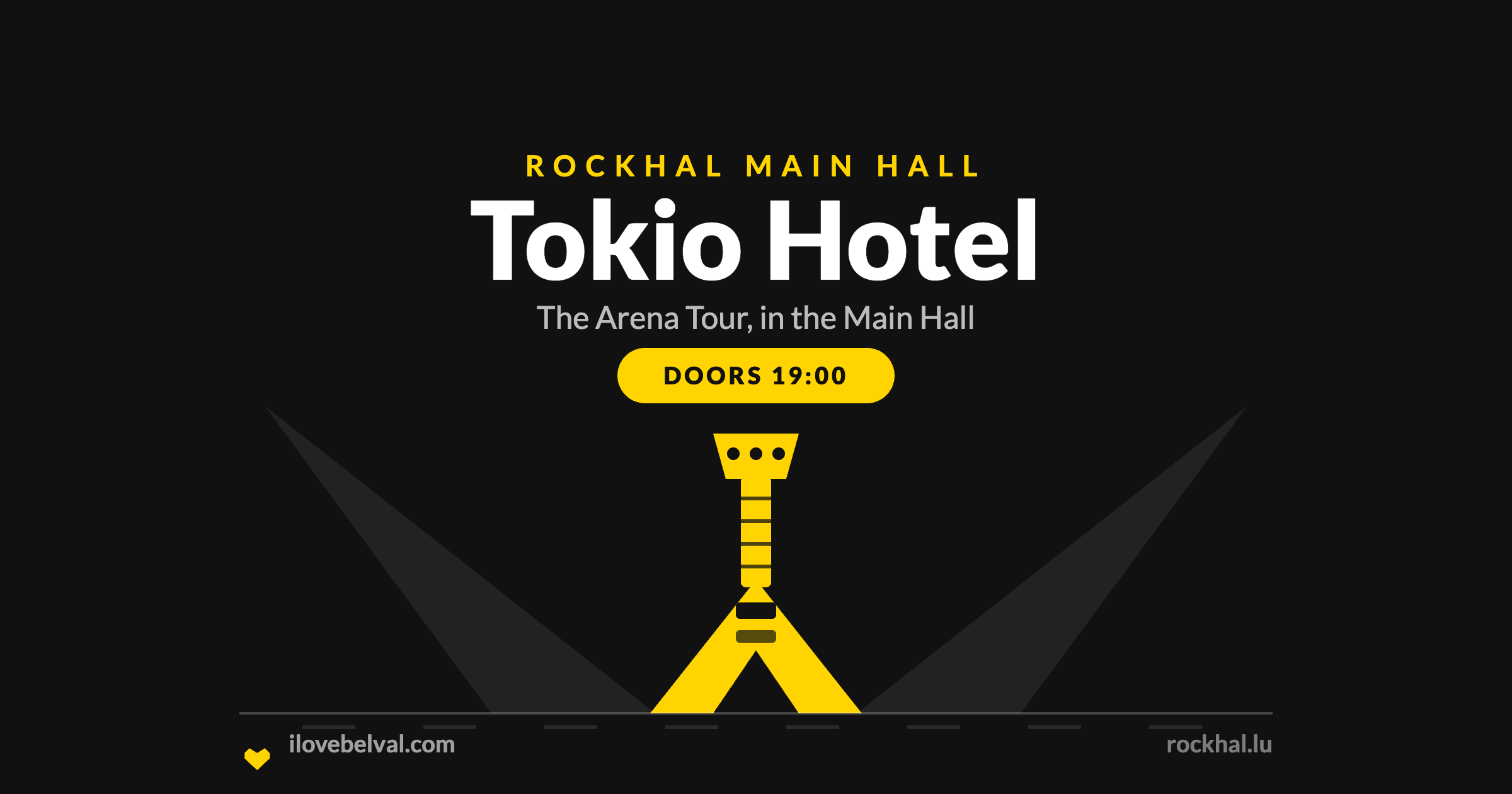 Tokio Hotel at Rockhal, Belval