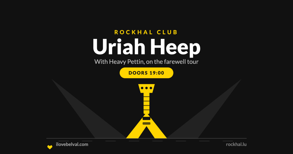 Uriah Heep at Rockhal, Belval