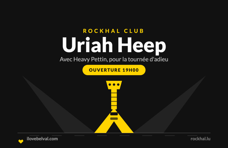Uriah Heep à la Rockhal, Belval