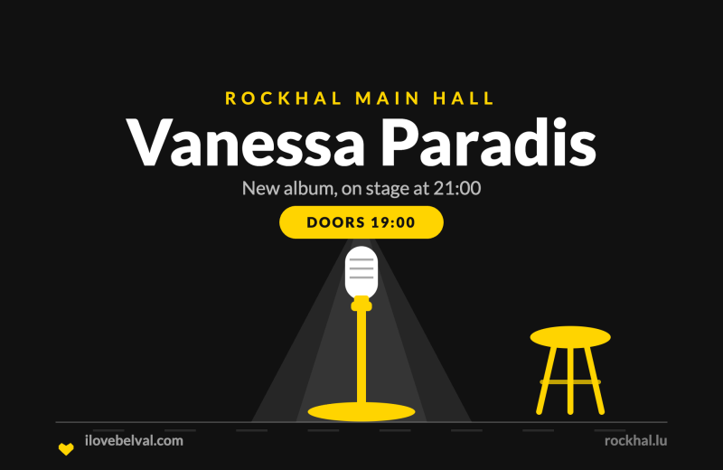 Vanessa Paradis at Rockhal, Belval