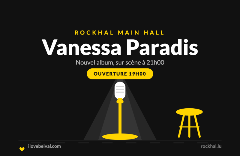 Vanessa Paradis à la Rockhal, Belval