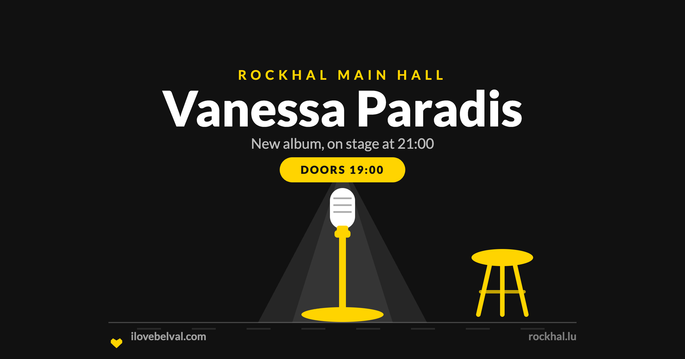Vanessa Paradis at Rockhal, Belval