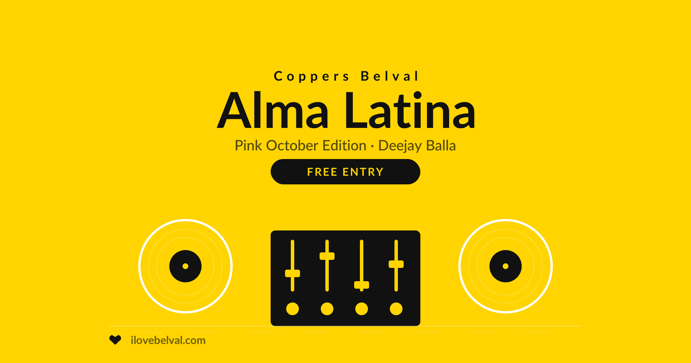 Alma Latina: Pink October Edition at Coppers, Belval