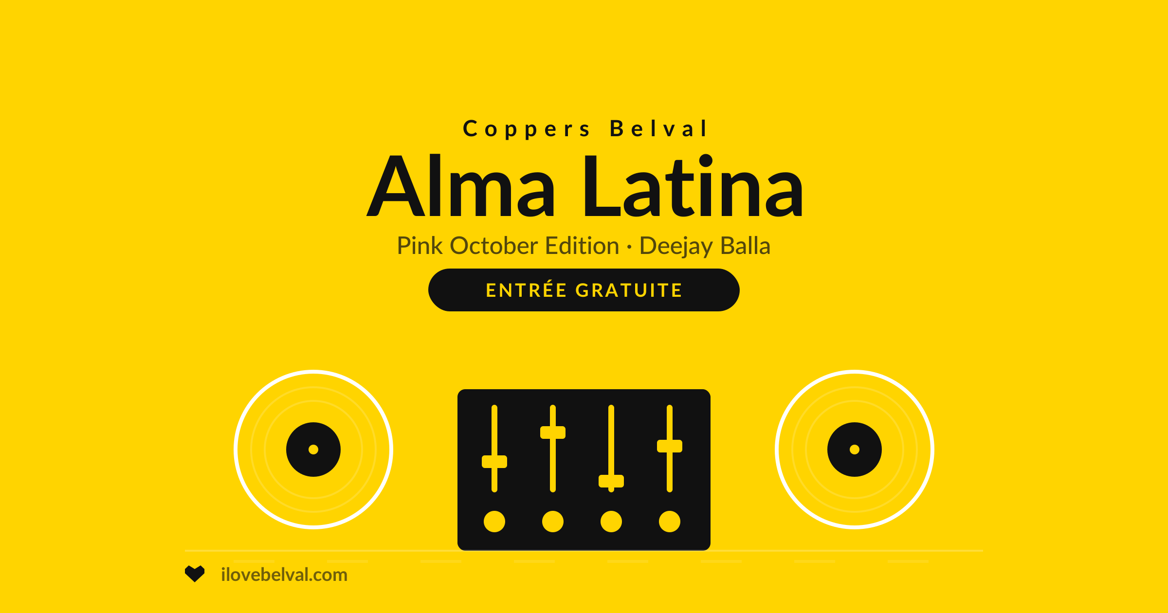 Alma Latina : Pink October Edition au Coppers, Belval