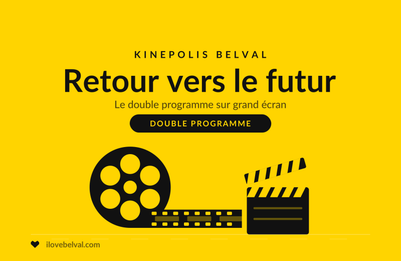 Back to the Future double bill au Kinepolis Belval, illustration I Love Belval