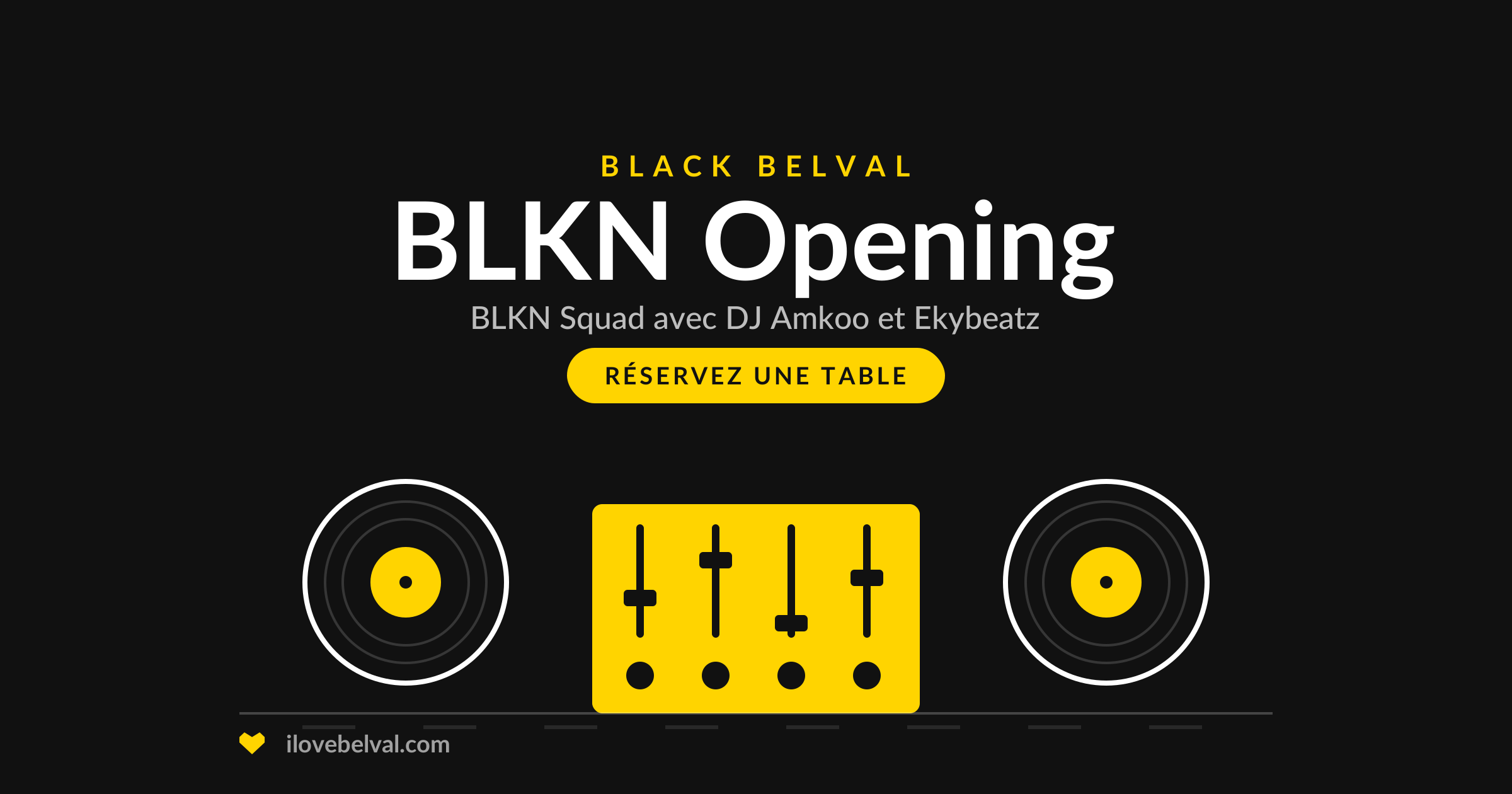 BLKN Opening au Black Belval : BLKN Squad avec DJ Amkoo et Ekybeatz