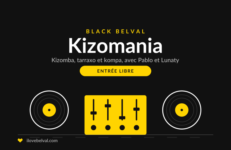 Kizomania au Black Belval : kizomba, tarraxo et kompa avec Pablo et Lunaty