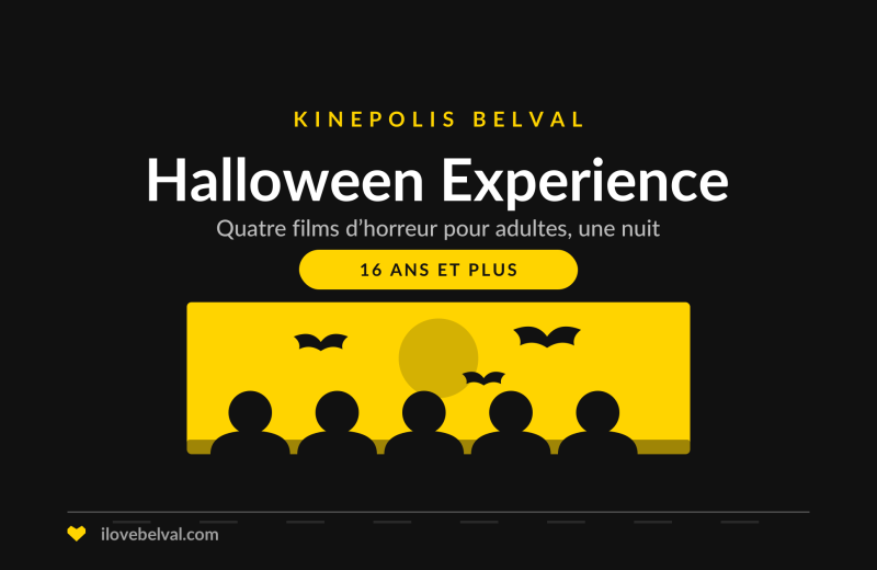 Halloween Experience au Kinepolis Belval, illustration I Love Belval