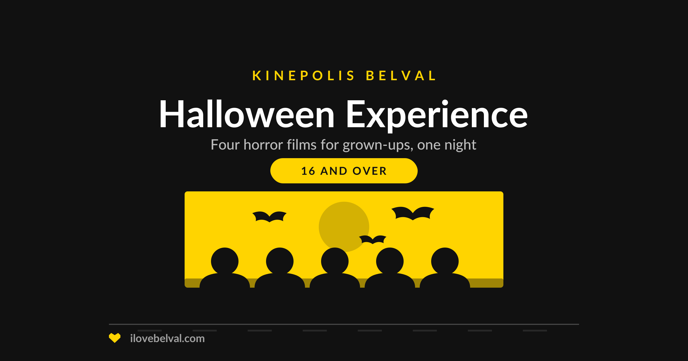 Halloween Experience at Kinepolis Belval, I Love Belval illustration