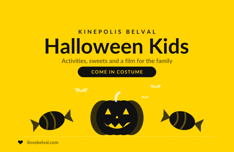 Halloween Kids at Kinepolis Belval, I Love Belval illustration