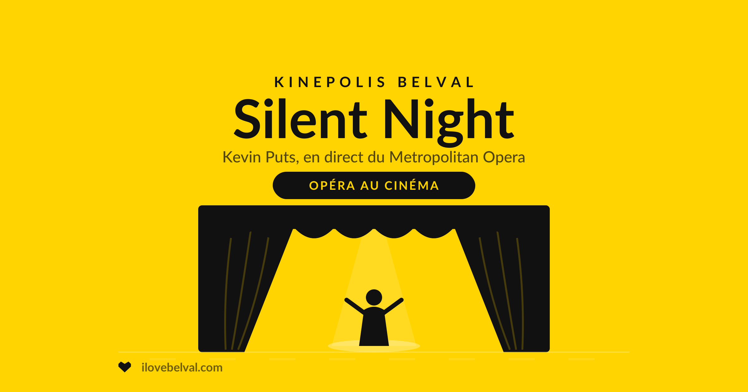 Met Opera: Silent Night au Kinepolis Belval, illustration I Love Belval