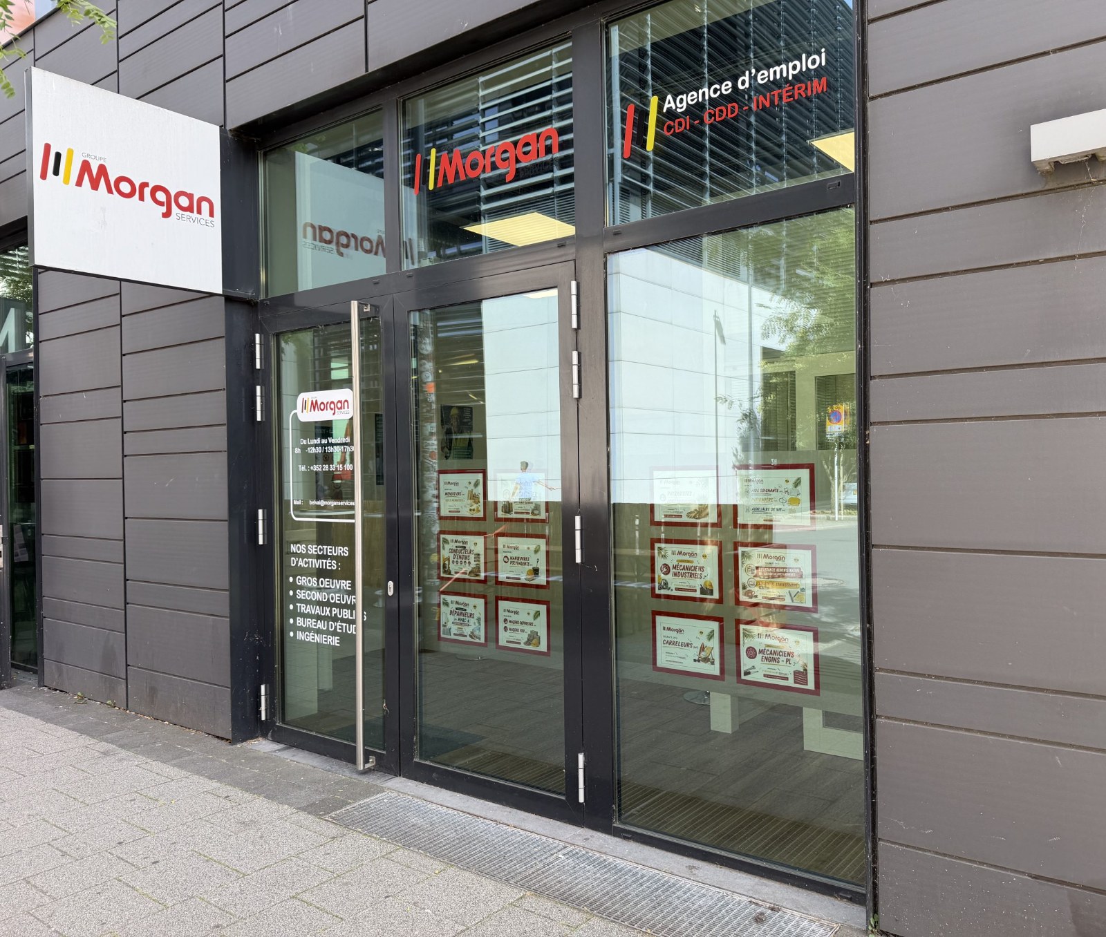 Morgan Services employment agency in Belval