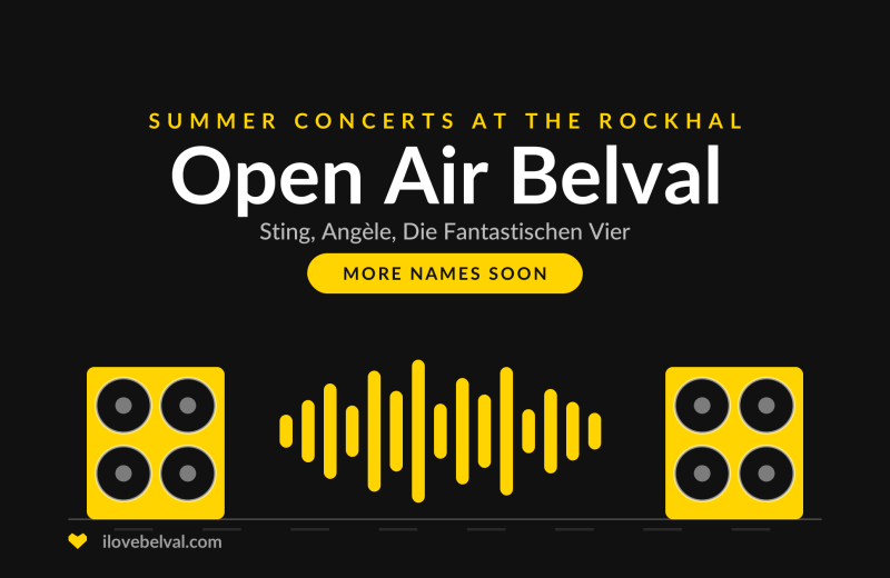 Open Air Belval summer concerts at the Rockhal, I Love Belval illustration