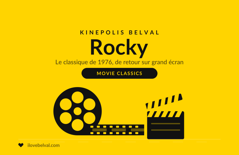 Rocky au Kinepolis Belval, illustration I Love Belval